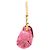 Borsa a spalla Mini Pleaty Louis Vuitton Monogram Denim Fuchsia Pink Rosa - vista 4