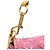 Borsa a spalla Mini Pleaty Louis Vuitton Monogram Denim Fuchsia Pink Rosa - vista 6