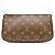 Louis Vuitton Monogram Khaki Multipochette Accessoires Schultertasche Braun - Ansicht 3