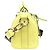 Borsa a tracolla Louis Vuitton Taigarama Keepall Bandoulière 25 Giallo - vista 4