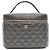 Borsa Vanity Chanel AP2573 Timeless Classic Caviar con manico superiore Nero