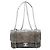 Borsa a tracolla Chanel in vitello nero