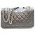 Borsa a tracolla Chanel in vitello nero - vista 3