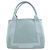 Borsa a mano Balenciaga in tela azzurro Blu chiaro - vista 2