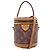 Louis Vuitton Cannes Handtasche Braun Rot