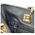 Bolsa Gucci acolchoada com padrão espinha de peixe Preto - vista 8