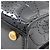 Chanel Camellia perforierte Handtasche Schwarz - Ansicht 17