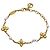 Pulseira com pingentes em ouro Louis Vuitton Dourado