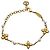 Pulseira com pingentes em ouro Louis Vuitton Dourado - vista 2