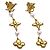 Louis Vuitton Gold Earrings Golden