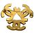 Chanel GP Triple Coco Brosche Gold Golden - Ansicht 4