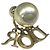 Orecchini eleganti in oro e bianco Christian Dior D'oro - vista 14