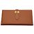 Hermès Hermes Bearn Soufflé Münzbeutel Braun