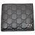 Gucci Bi-Fold Leather Wallet Black