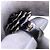 Chanel Ring für Damen mit Camellia-Design Schwarz Silber - Ansicht 7