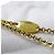 Collier Louis Vuitton strass doré - vue 10