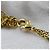 Collier Louis Vuitton strass doré - vue 9