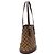 Borsa a mano Tote Louis Vuitton Damier da donna Marrone Damier ebene - vista 4