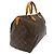 Speedy Bolsa Louis Vuitton Monogram Marrom - vista 4