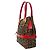 Borsa Fendi rosso e marrone - vista 4