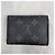 Portafoglio Louis Vuitton Eclipse Victor Tri-Fold Nero Monogramma - vista 2