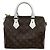 Borsa Louis Vuitton Monogram Speedy Bandoulière 25 Marrone