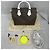 Borsa Louis Vuitton Monogram Speedy Bandoulière 25 Marrone - vista 8