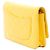 Chanel Yellow CC gestepptes Lammleder Wallet on Chain Gelb - Ansicht 2