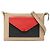 Céline Celine Beige Tricolor Leather Pocket Envelope Zip Crossbody