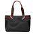 Borsa Tote Gucci in denim nero con banda Web