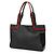 Borsa Tote Gucci in denim nero con banda Web - vista 2