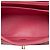 Chanel Pink Mini Square Classic Patent Single Flap Rosa - vista 4