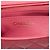 Chanel Pink Mini Square Classic Patent Single Flap Rosa - vista 5