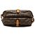 Louis Vuitton Brown Monogram Saumur 30 Castaño - vista 3