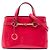 Borsa Satchel Gucci Bright Bit in vernice rosa