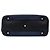 Borsa Satchel Banner Burberry in camoscio e pelle di vitello blu Medium Blu navy - vista 3