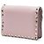 Pouch a catena Rockstud in pelle rosa Valentino - vista 2