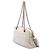 Borsa a tracolla Gucci Soho in pelle bianca con catena e zip Bianco - vista 2
