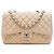 Chanel Brown Jumbo Classic Lambskin Single Flap Marrone Beige