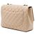 Chanel Brown Jumbo Classic Lambskin Single Flap Marrone Beige - vista 2