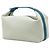 Hermès Blue Large Toile Bride A Brac Cabriole Case Blau Hellblau - Ansicht 2