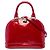 Louis Vuitton Red Monogram Vernis Alma BB Rot