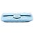 Custodia per occhiali con catena Chanel Blue CC Quilted Caviar Blu chiaro - vista 3