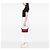 16 Céline Borsa a tracolla Celine Red C Macadam Canvas Rosso - vista 5