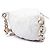 Borsa cintura elegante Chanel in vitello matelassé bianco CC Bianco sporco - vista 2