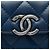 Chanel Blue Mini CC Quilted Calfskin Trunk Flap Azul Azul marinho - vista 5
