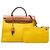 Hermès Yellow Toile Herbag Zip 31 Gelb - Ansicht 6