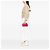 Funda Hermès Pink Small Toile Bride A Brac Rosa - vista 6