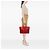 Bottega Veneta Red Nylon Intrecciolusion Tote - view 6