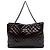 Borsa Chanel Reissue 2.55 in vernice matelassé marrone Marrone scuro